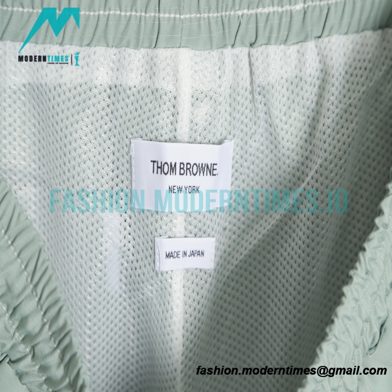 Thom Browne - Lines Nylon Woven Trench Sport Pants Thom Browne - Lines Nylon Woven Trench Sport Pants